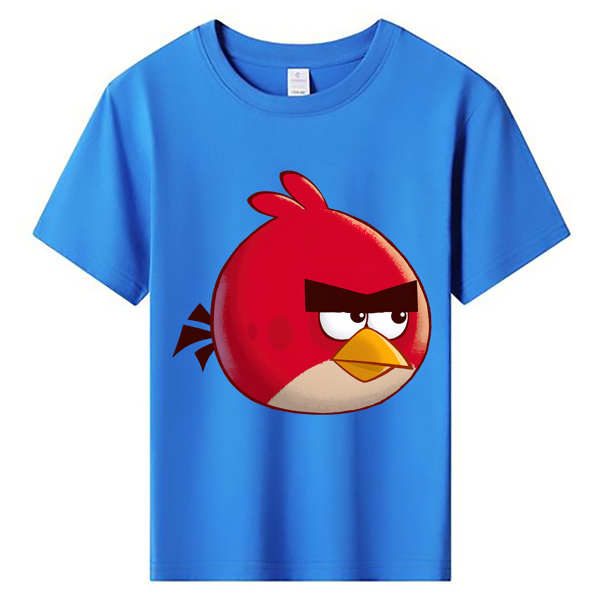 （画像用） Angry Birds アングリーバード 綿100％キッズTシャツ（フロントプリント）